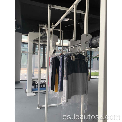 máquina de embalaje vertical para ropa de alta gama